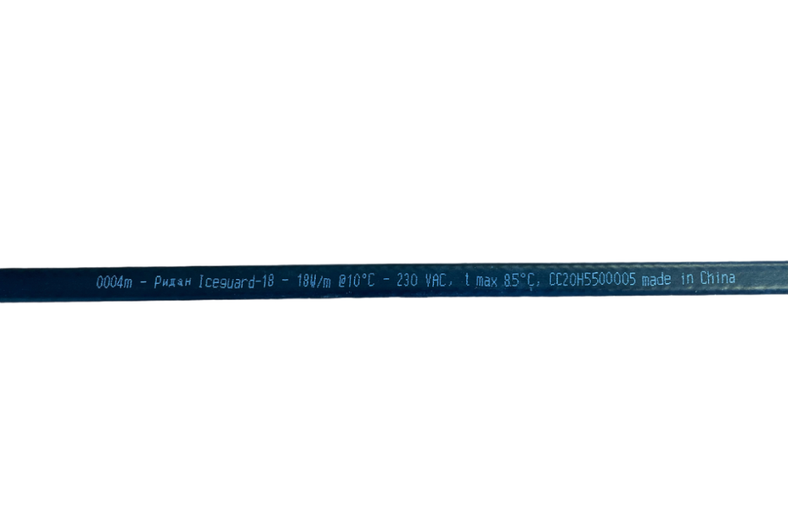 21RT0812R — Ridan Iceguard-18 саморегулирующийся нагревательный кабель 230 В, 300 м, отрезной