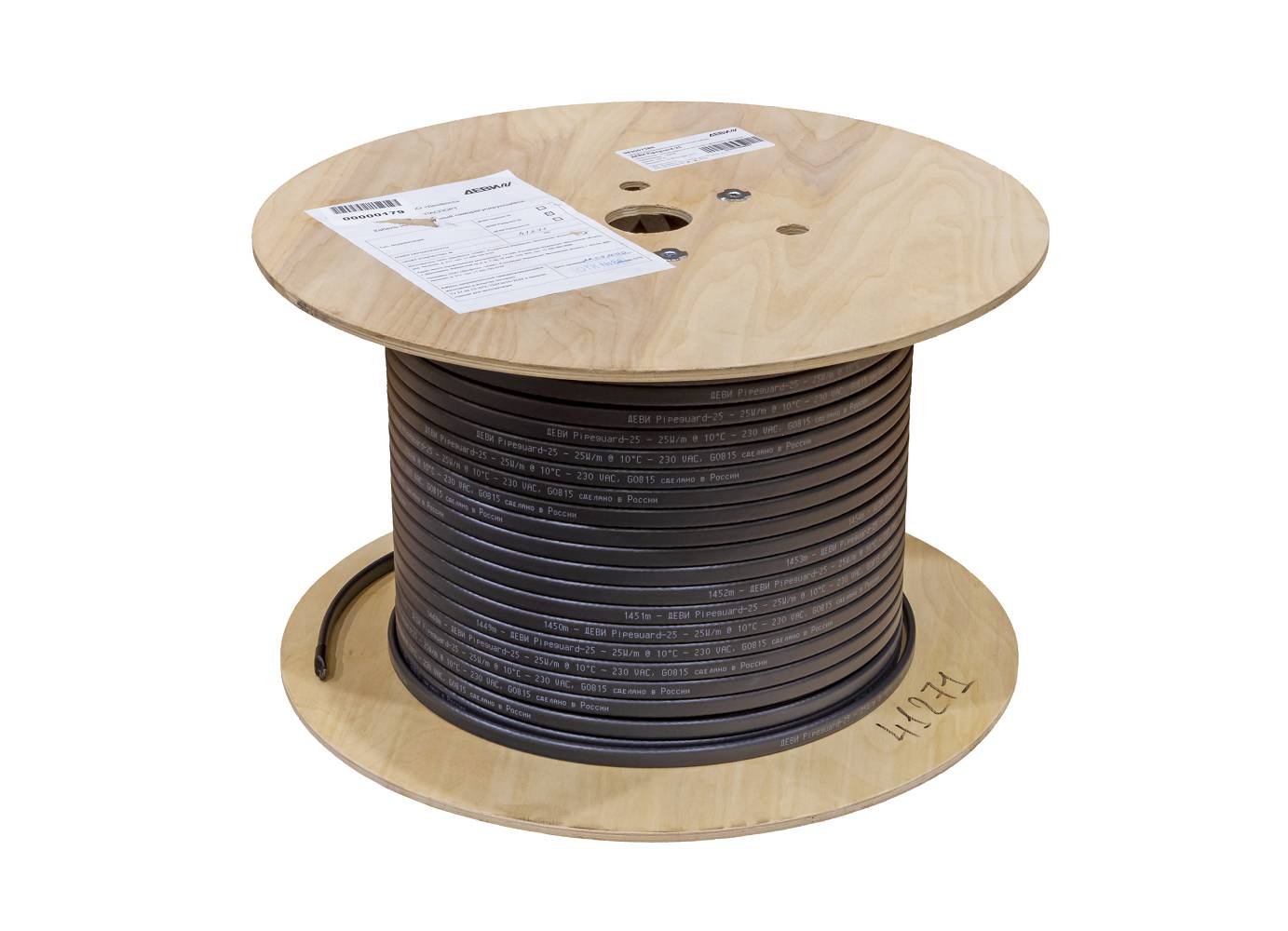 Ridan Pipeguard-25 21RT0818R — Саморегулирующийся нагревательный кабель 230 В, отрезной