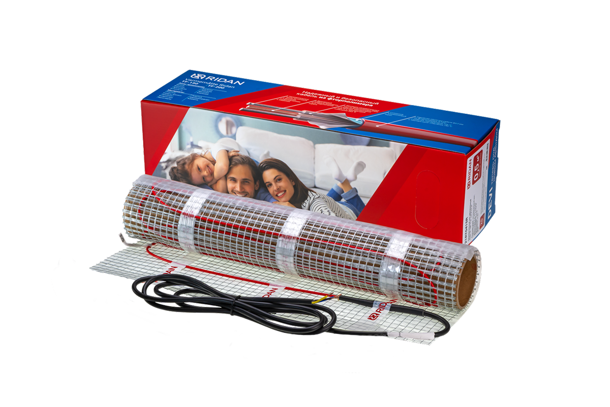 21RT0433R — Ridan TF-200 нагревательный мат 400 Вт, 230 В, 2 м²